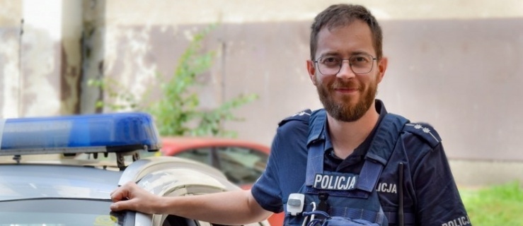 Policjant z Elbląga uratował życie elblążaninowi