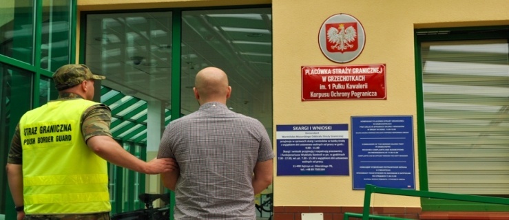 Straż Graniczna przypomniała mu o karze
