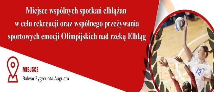 Wspólne kibicowanie elbląskim olimpijkom i olimpijczykom