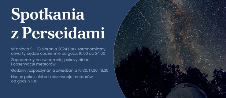 Muzeum Mikołaja Kopernika we Fromborku zaprasza na tegoroczne Spotkania z Perseidami!