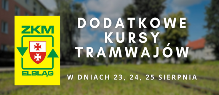 Dodatkowe kursy tramwajów po koncertach