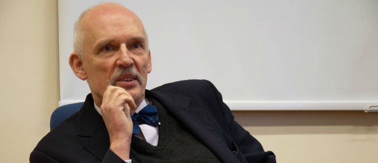 Janusz Korwin-Mikke odwiedzi Elbląg