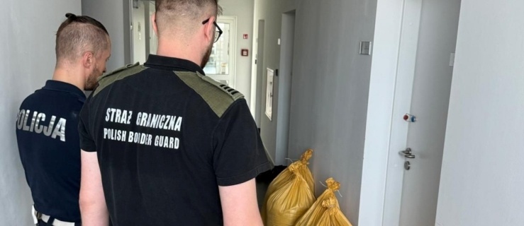 Nielegalne liście tytoniu i krajanka przechwycone pod Elblągiem