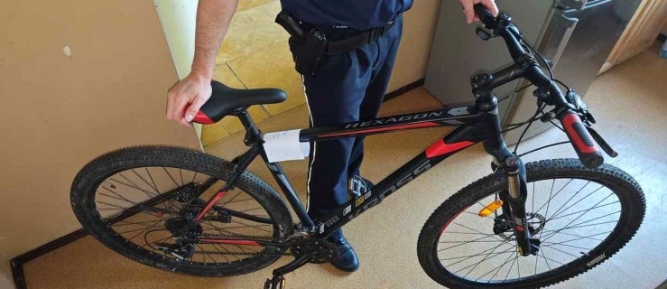 Policjanci skontrolowali rowerzystę. Okazało się, że rower był kradziony