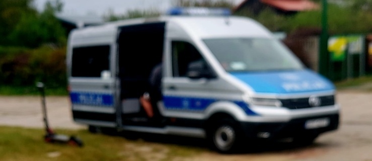 Mężczyzna na hulajnodze…przekroczył prędkość. Zatrzymali go policjanci