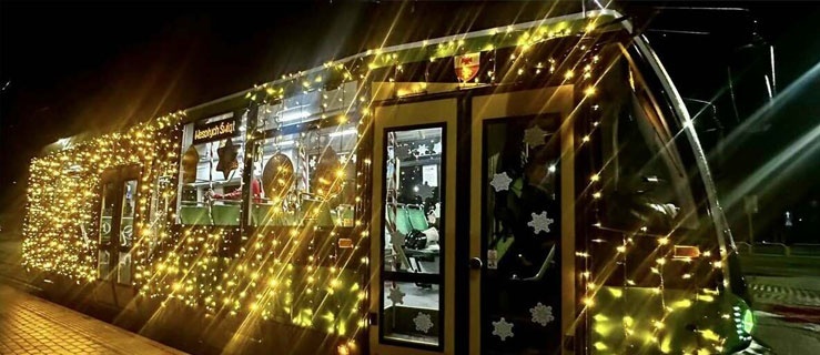 Świąteczny tramwaj