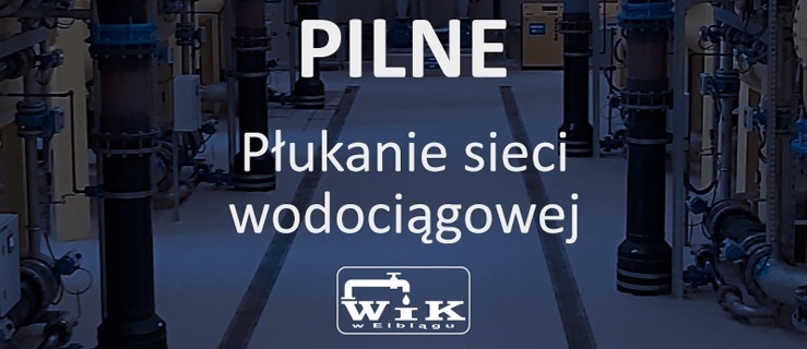 Płukanie sieci wodociągowej