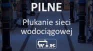 Płukanie sieci wodociągowej