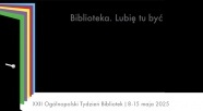 Tydzień Bibliotek: 8-15 maja