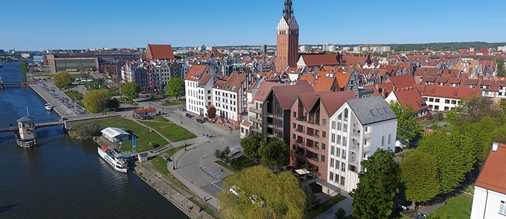 Propozycja nowego budynku przy ul. Świętego Ducha/ul. Bulwar Zygmunta Augusta.
