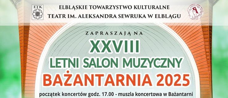Letni Salon Muzyczny powraca! Pierwszy koncert już 6 lipca w Bażantarni
