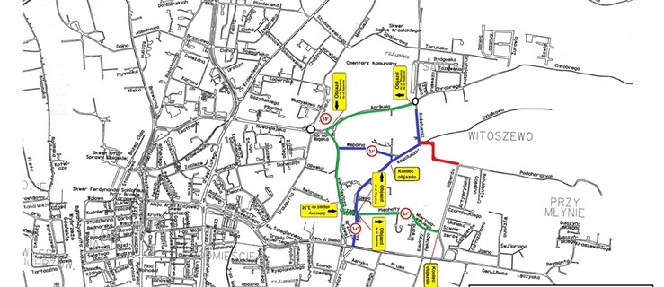 Zmiana organizacji ruchu oraz tymczasowe trasy autobusów linii 11, 15 i 17