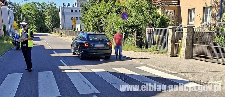 Poważny wypadek na przejściu dla pieszych w Elblągu