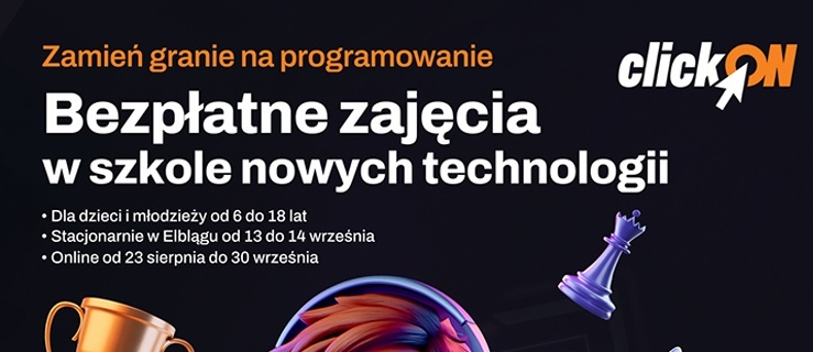 clickON - Zamień granie na programowanie!