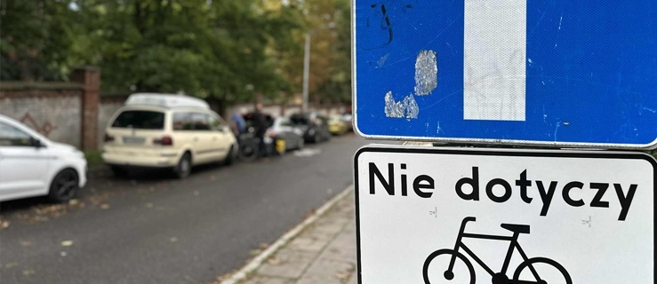 Ulica Prusa dla rowerzystów dostępna w dwóch kierunkach