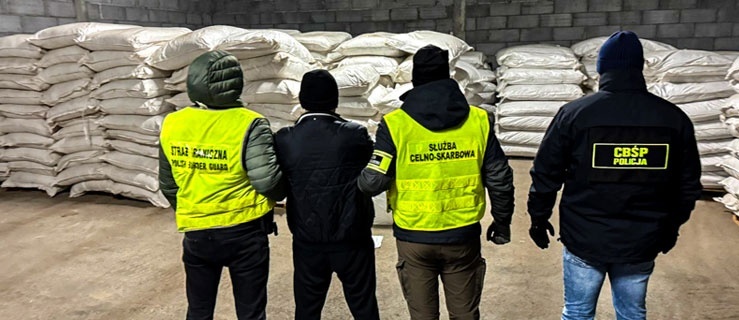 SG, KAS i CBŚP przechwycili 63 tony krajanki tytoniowej