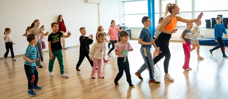 Zabawa, muzyka i taniec, czyli Zumba Kids!
