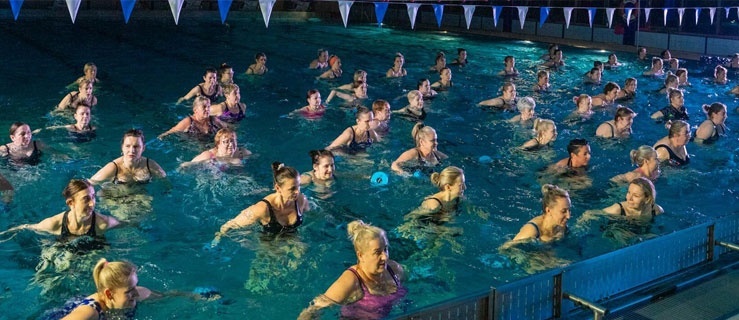 120 minut ruchu w wodzie