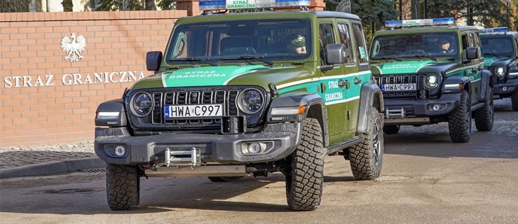 Samochody terenowe ruszyły na granicę