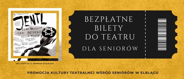 Bezpłatne bilety do teatru dla seniorów