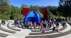 Spacer z mapą po Parku Dolinka