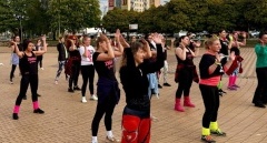 Bezpłatna zumba w plenerze