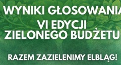 Wyniki głosowania w Zielonym Budżecie 2026
