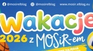 Wakacje z MOSiR-em 2026. Harmonogram letnich atrakcji