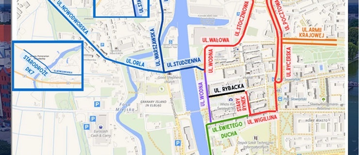 Triathlonowe emocje w Elblągu (utrudnienia w ruchu)