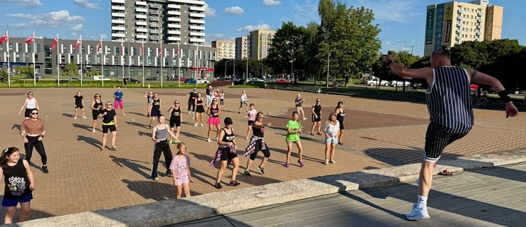 Wakacyjna Zumba w plenerze