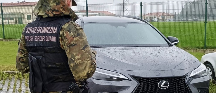 Skradziony w Niemczech, odzyskany w Grzechotkach