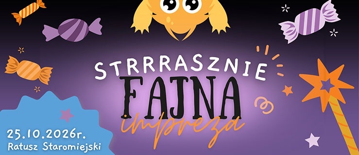 "Strrrasznie Fajna Impreza" w Elblągu! Wyjątkowa zabawa dla dzieci w Ratuszu Staromiejskim