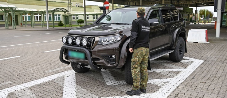 Straż Graniczna odzyskała Toyotę skradzioną w Niemczech i zatrzymała auto z przerobionym numerem VIN
