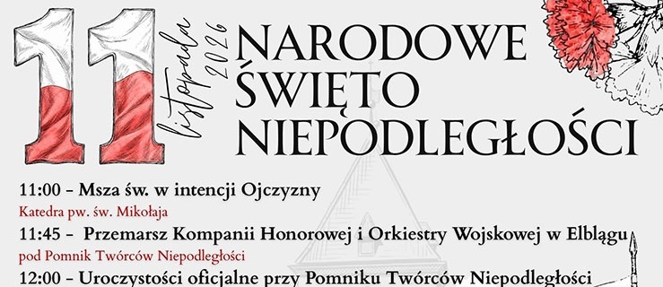 Elbląg wspólnie uczci Narodowe Święto Niepodległości