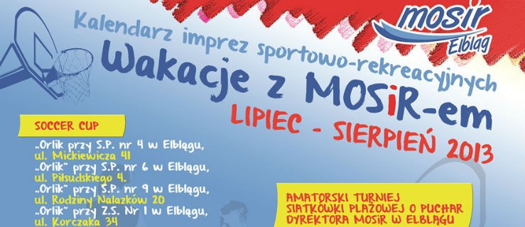 Wakacje w mieście - MOSiR zadba o atrakcje dla dzieci i młodzieży