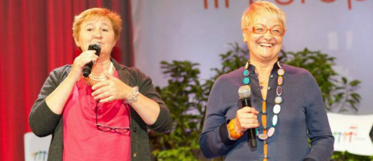 Magdalena Środa i Henryka Bochniarz z wizytą w Elblągu