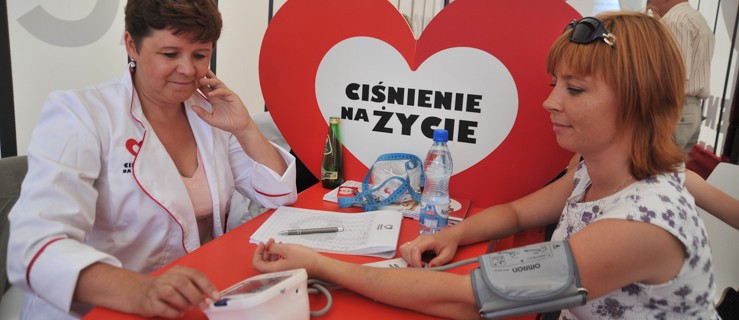 To nie boli i nie kosztuje. Na Pl. Jagiellończyka, mogliśmy zmierzyć swoje ciśnienie