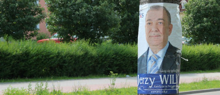 Plakaty wyborcze w mieście - jeszcze tylko przez miesiąc?