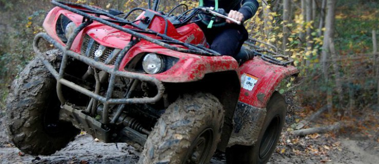 Wywrócił się quad. Są poszkodowani
