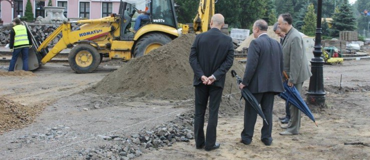 Prezydent Wilk i zastępcy wizytowali inwestycje drogowe