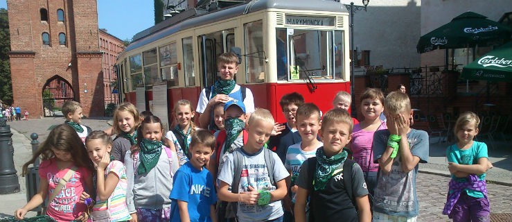 Półkoloniści łowią przygody w Zespole Szkół nr 1