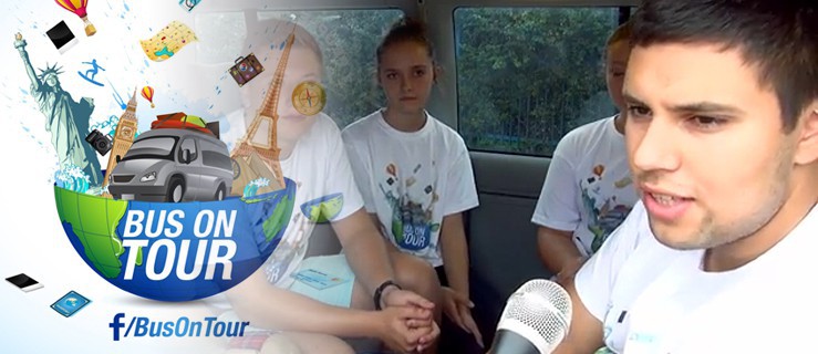 Patronat medialny. Bus on Tour zrobił pierwszy przystanek w naszej redakcji. Video