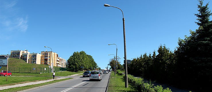 krzywe latarnie na Królewieckiej