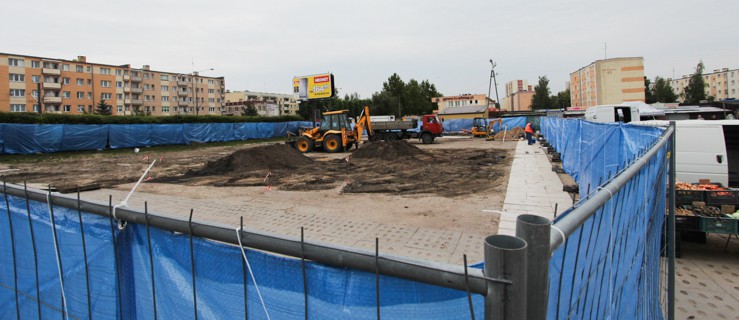 Budowa parkingu na targowisku rozpoczęta - zobacz postęp prac