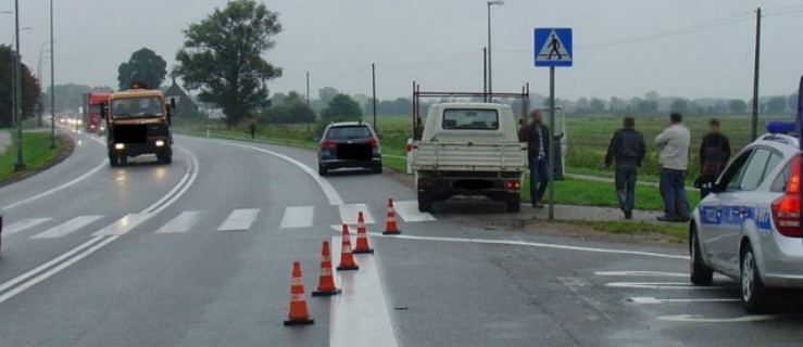 Matka z dwójką dzieci potrącone na siódemce