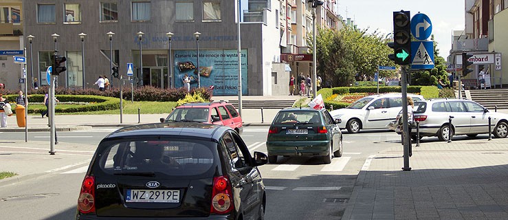 Z ulicy Giermków będziemy mogli skręcić także w lewo