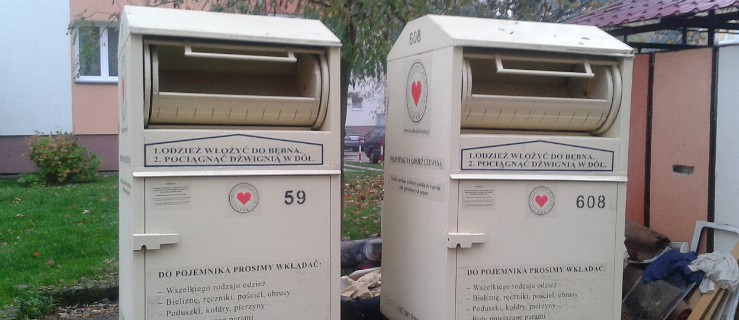 Komu pomagamy? Kolejne pojemniki na odzież w Elblągu