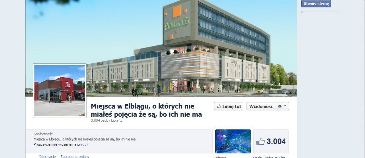 Elblążanie prześmiewczo o swoim mieście na facebooku