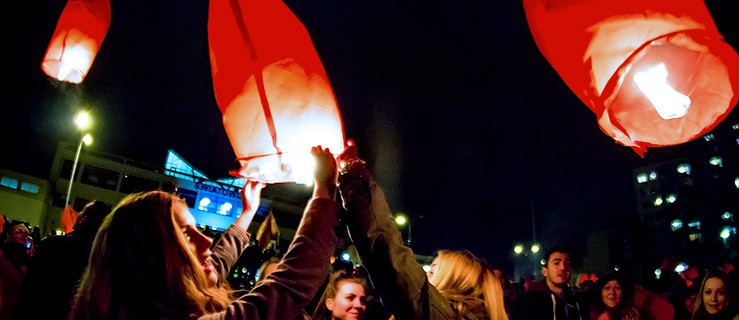 Szlachetne lampiony odleciały. Zobacz zdjęcia i materiał video