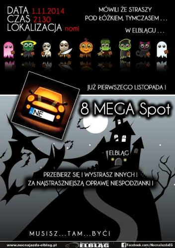 8 Mega Spot Nocnej jazdy bez celu po Elblągu – zobacz trailer